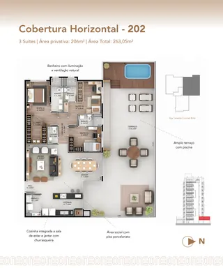 Apartamento com 3 dormitórios, foto 3