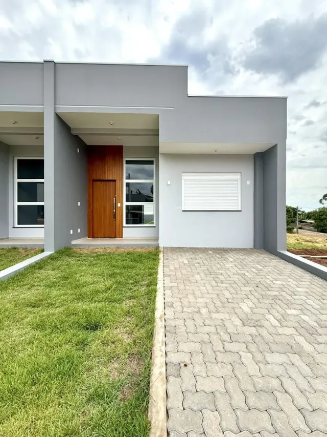 Casa geminada com 2 dormitórios