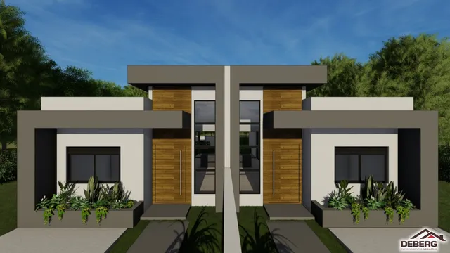 Casa geminada com 2 dormitórios
