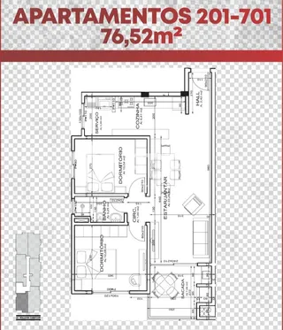 Apartamento com 2 dormitórios, foto 3