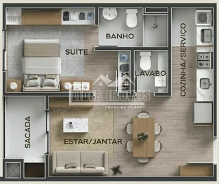 Apartamento com 1 dormitório, foto 17