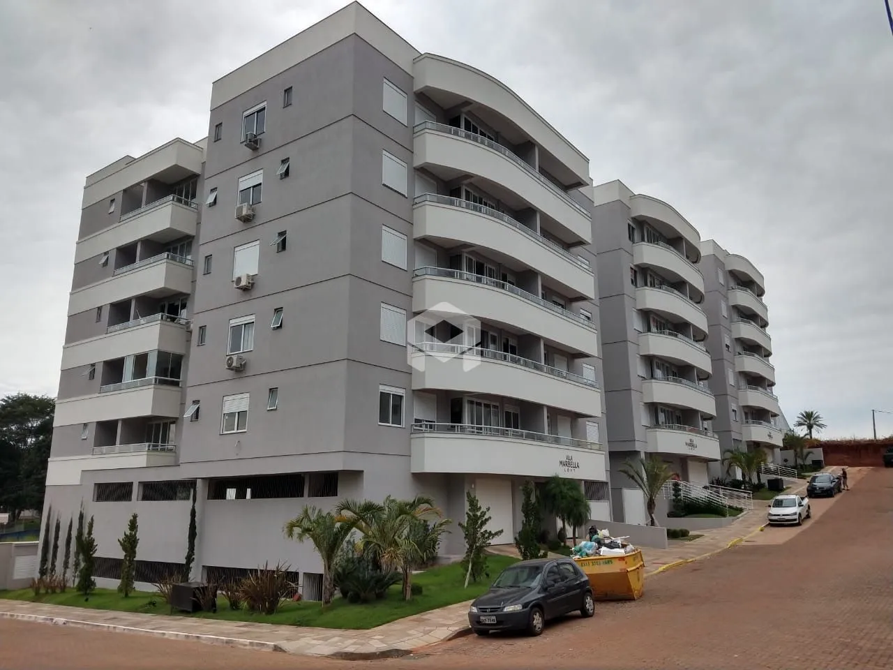 Fachada de um prédio residencial em Lajeado, Brasil.
