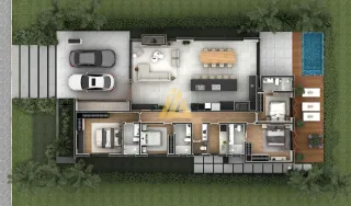 Casa com 4 dormitórios, foto 8