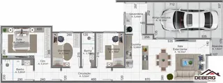 Casa geminada com 3 dormitórios, foto 4