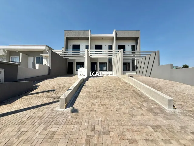Vista externa da fachada de um prédio residencial em Lajeado, Brasil.