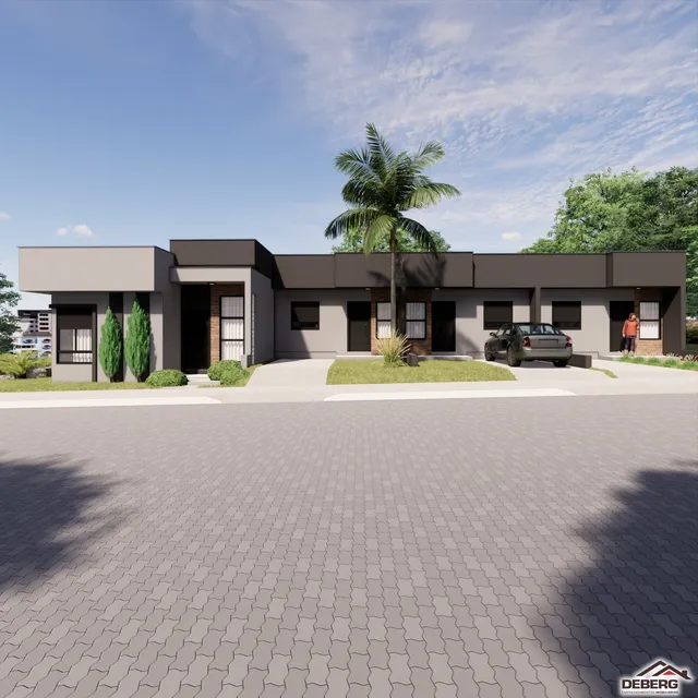 Casa geminada com 2 dormitórios
