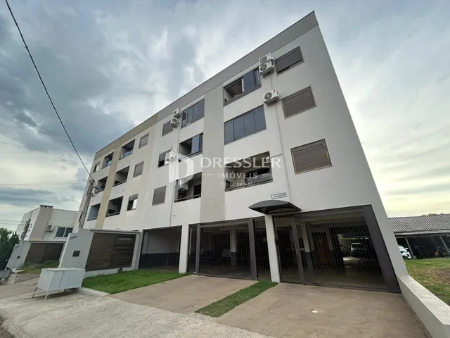 Fachada de um prédio residencial em Lajeado, Brasil.
