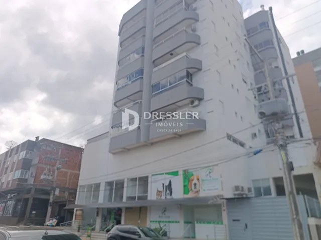 Fachada de um prédio residencial em Lajeado, Brasil.