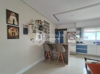 Sala de estar de um imóvel em Lajeado, Brasil.