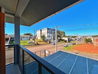 Vista da varanda de um imóvel em Lajeado, Brasil.