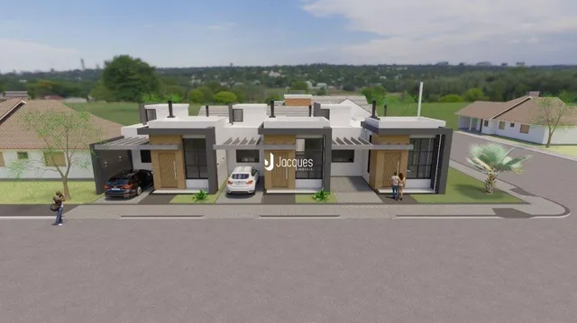 Casa geminada com 2 dormitórios