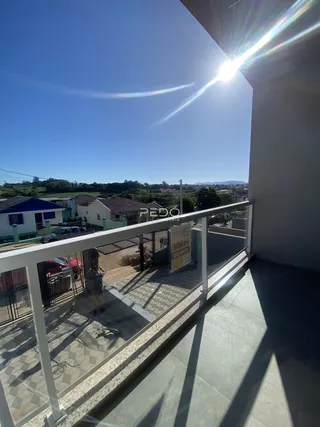 Vista da varanda de um imóvel em Lajeado, Brasil.