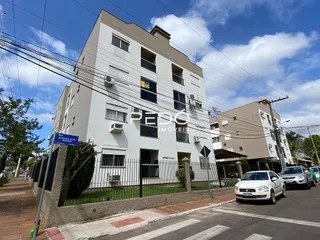 Fachada de um prédio residencial em Lajeado, Brasil.