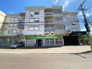 Fachada de um prédio residencial em Lajeado, Brasil.