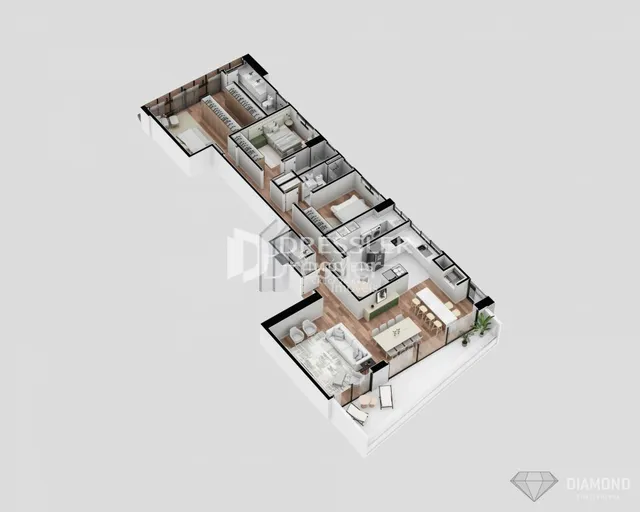 Apartamento com 3 dormitórios, foto 4