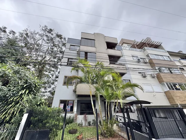Fachada de um prédio residencial em Lajeado, Brasil.