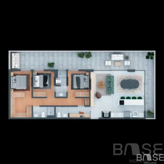 Apartamento com 3 dormitórios, foto 2