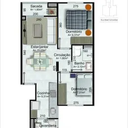 Apartamento com 2 dormitórios, foto 15