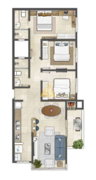 Apartamento com 1 dormitório, foto 11