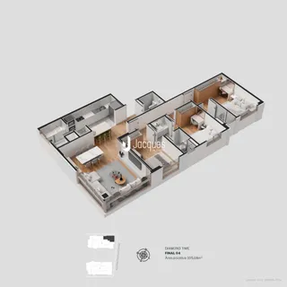Apartamento com 3 dormitórios, foto 7