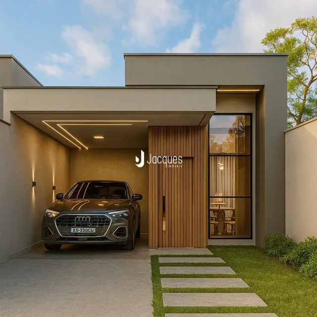 Casa geminada com 2 dormitórios