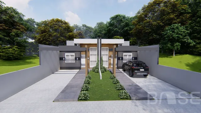Casa geminada com 2 dormitórios