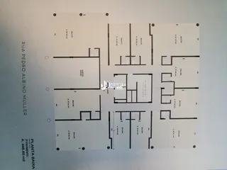 Planta baixa de uma propriedade em Lajeado, Brasil.
