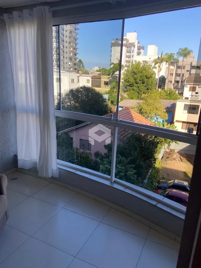 Vista da janela de uma propriedade em Lajeado, Brasil.