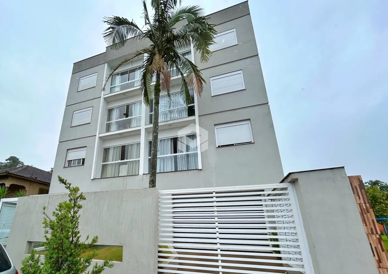 Fachada de um prédio residencial em Lajeado, Brasil.