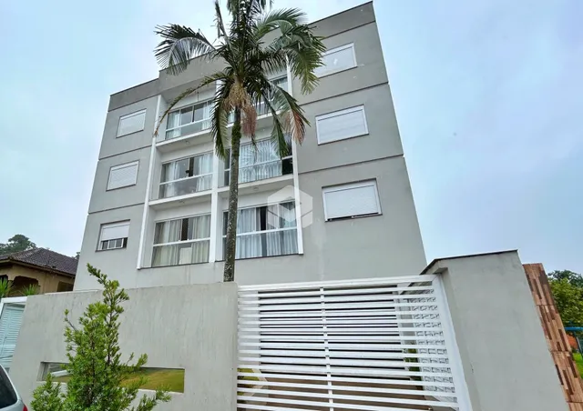 Fachada de um prédio residencial em Lajeado, Brasil.
