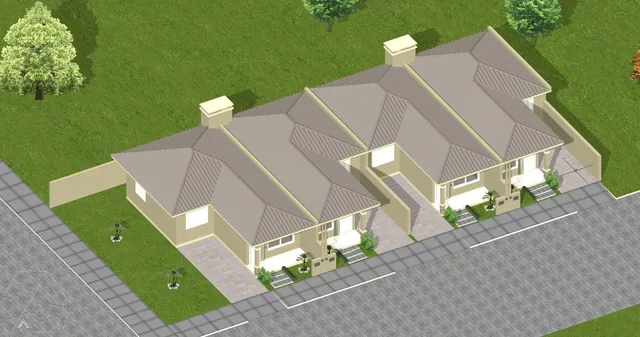 Casa geminada com 2 dormitórios, foto 2