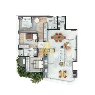 Apartamento com 2 dormitórios, foto 10