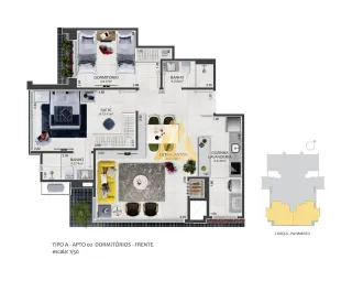Apartamento com 3 dormitórios, foto 20
