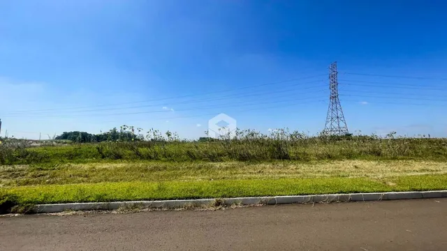 Paisagem de campo com vegetação verde sob um céu azul.