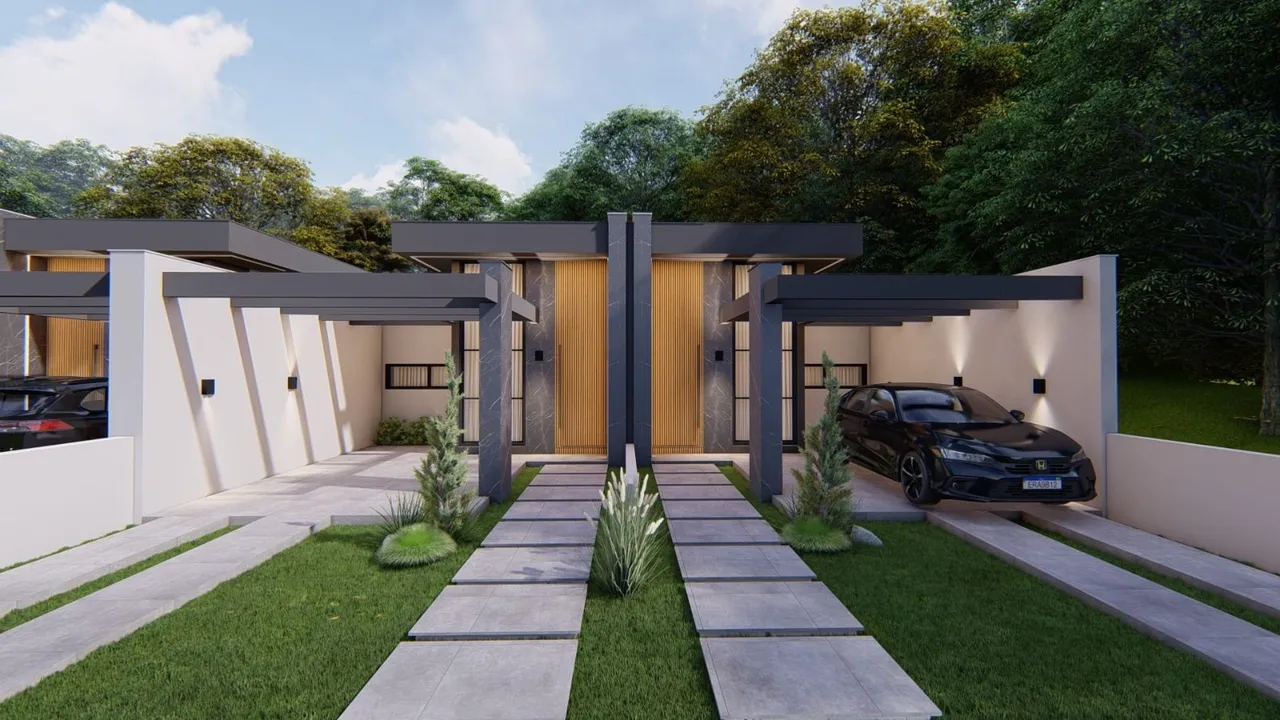 Casa geminada com 2 dormitórios, foto 1