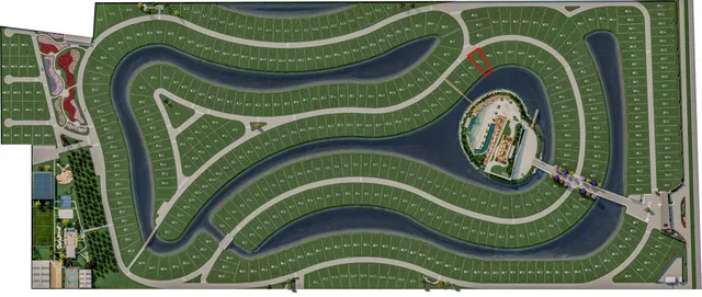 O plano mostra o layout de um empreendimento residencial em Lajeado, Brasil.