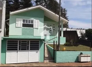 Fachada externa de uma residência em Lajeado, Brasil.