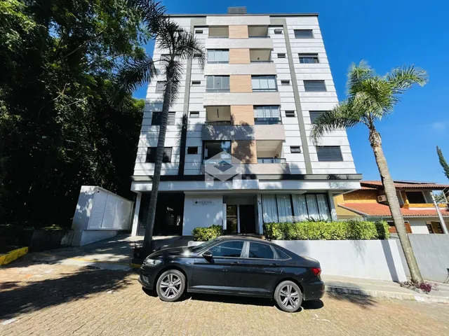 Fachada de um prédio residencial em Lajeado, Brasil.