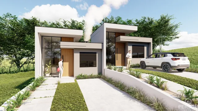 Casa geminada com 2 dormitórios