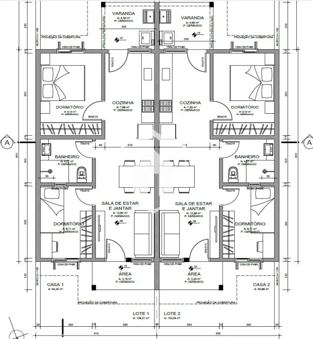 Casa geminada com 2 dormitórios, foto 5