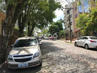 Vista da rua em Lajeado, Brasil, com uma residência ao fundo.