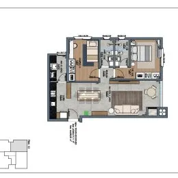 Apartamento com 2 dormitórios, foto 13