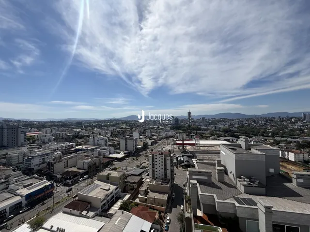 Vista aérea de uma área urbana em Lajeado, Brasil.