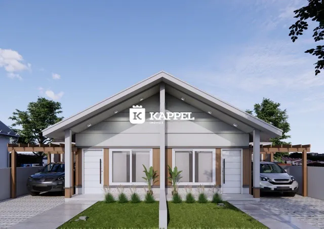 Casa geminada com 2 dormitórios