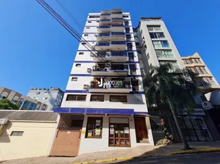 Fachada de um prédio residencial em Lajeado, Brasil.