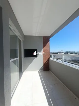 Vista da varanda de um imóvel em Lajeado.