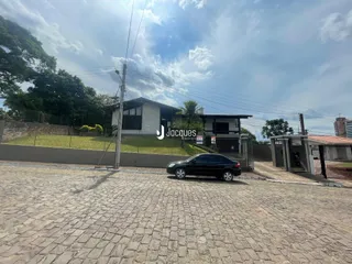 Vista externa de uma residência em Lajeado, Brasil.