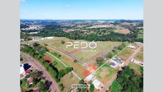 Vista aérea de uma área rural em Lajeado.