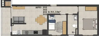 Apartamento com 2 dormitórios, foto 8