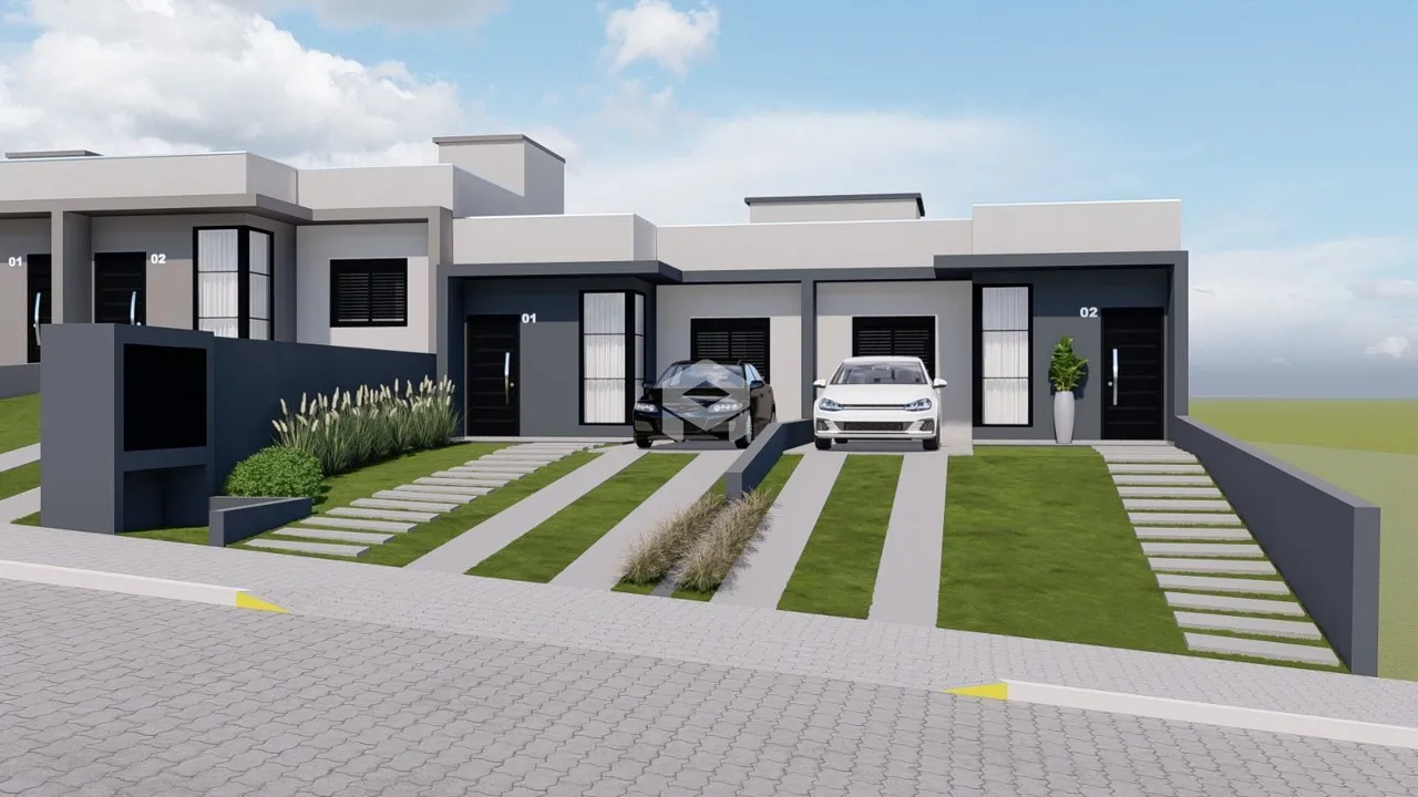 Casa geminada com 2 dormitórios, foto 1
